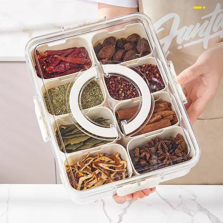 Kitchen Spice Seasoning Storage Box: Your Culinary Companion