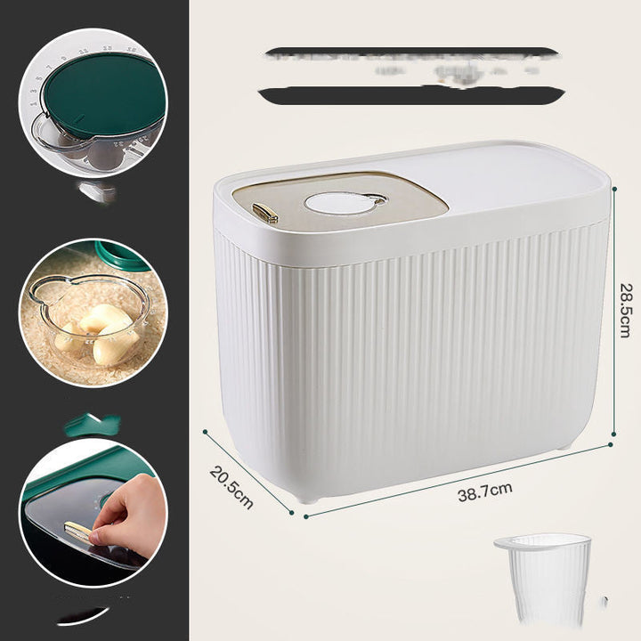 Transform Your Kitchen with the Kitchen Rice And Flour Storage Box